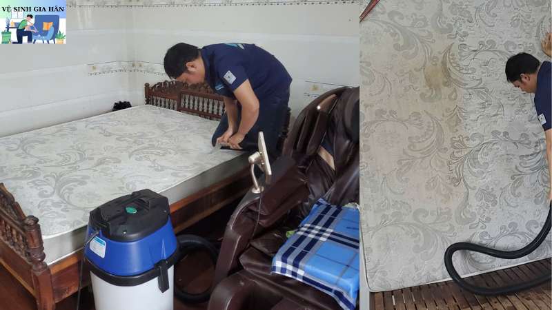 Dịch vụ giặt nệm tại TPHCM