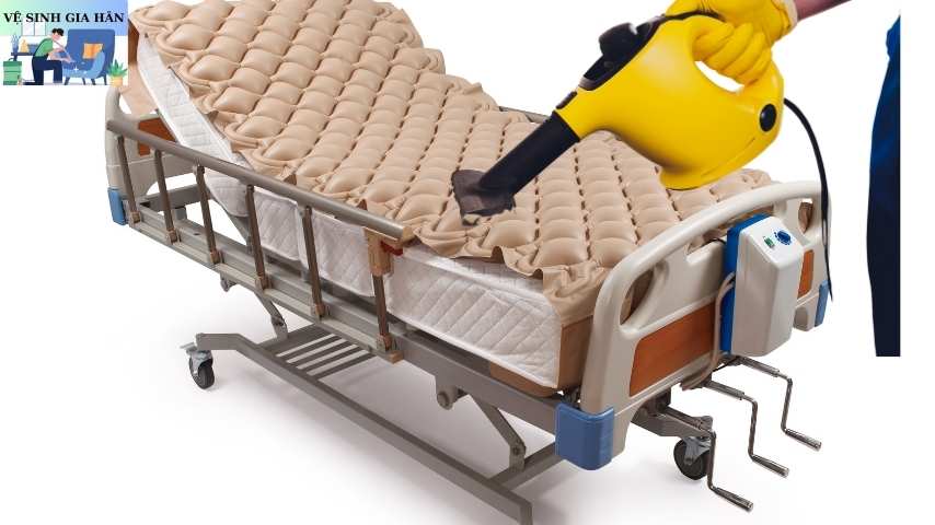 Quy trình làm sạch nệm hơi