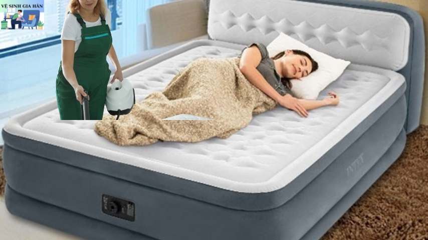 Hướng dẫn cách vệ sinh nệm hơi