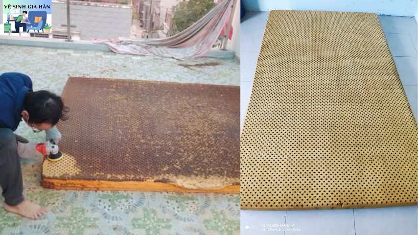 Nhân viên phục hồi nệm