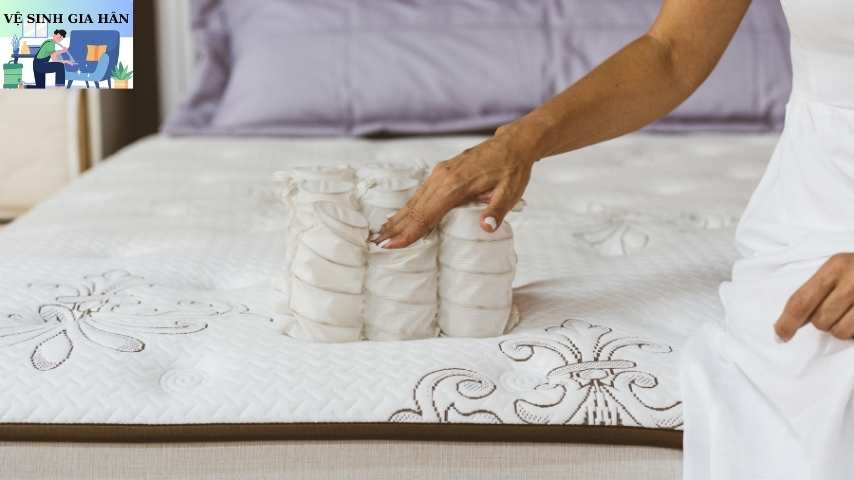 Bề mặt nệm lò xo