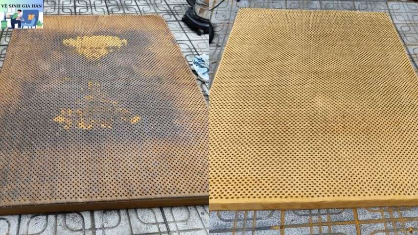 Dịch vụ phục hồi nệm cao su bị chai đen