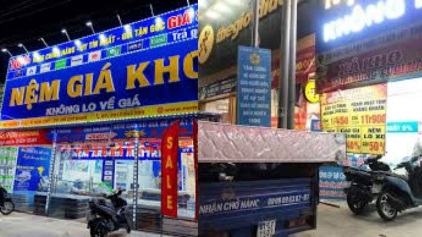 Nệm giá kho Bến Cát